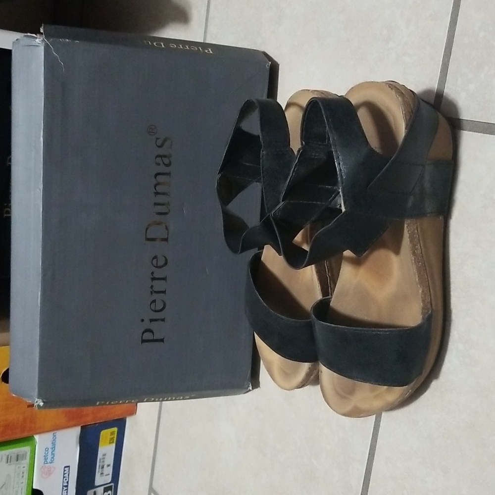 Pierre Dumas wedge sandles